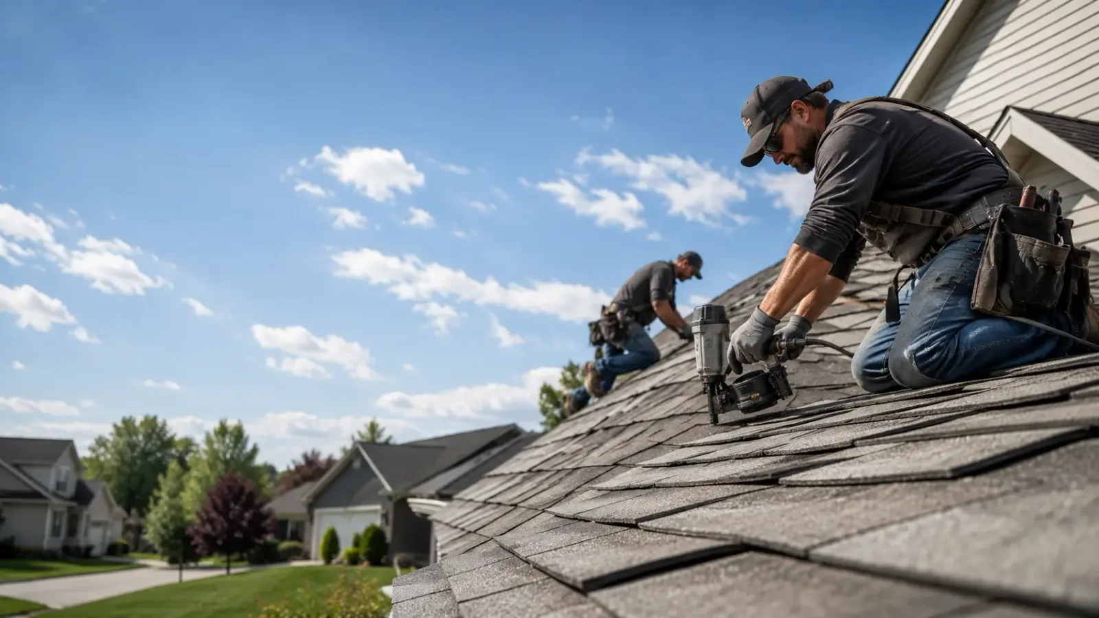 Storm Damage Roof Repair in Cromwell, OK near me